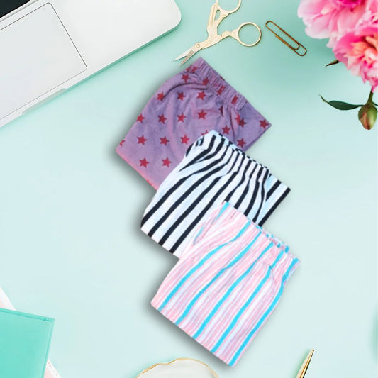 Pack Of Three Soft Cotton Pajama For Woman Set 101